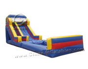 inflatable water slide park